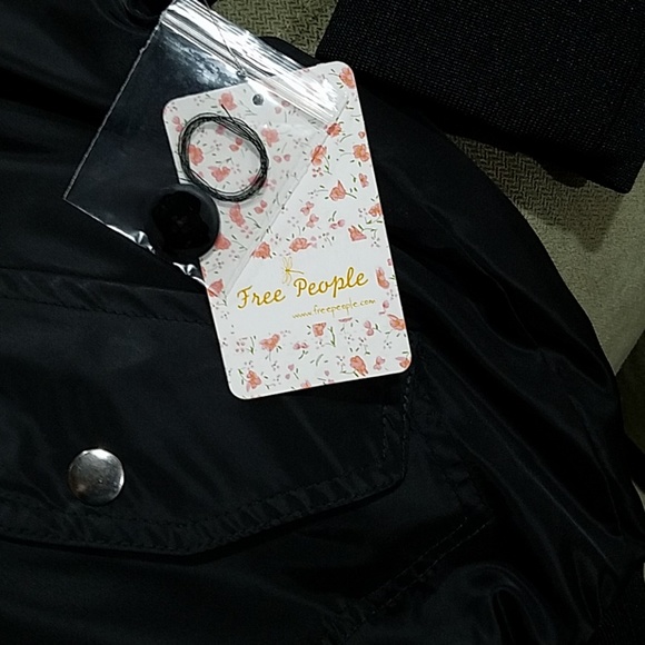 NWT 📁FREE People Bomber Jacket - Picture 5 of 6